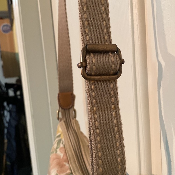 Fossil canvas crossbody bag - Picture 3 of 7